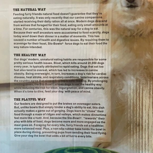 SLO-BOWL MINI Coral Slow Feeder - Picture 4 of 5